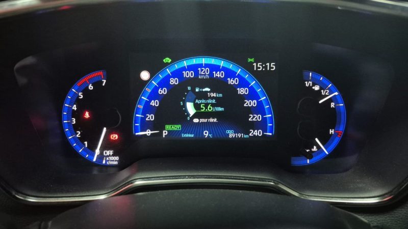 TOYOTA COROLLA TOURING SPORTS 122cv DYNAMIC BUSINESS NOIR 2023/1 ERE MAIN/TVA RECUPERABLE