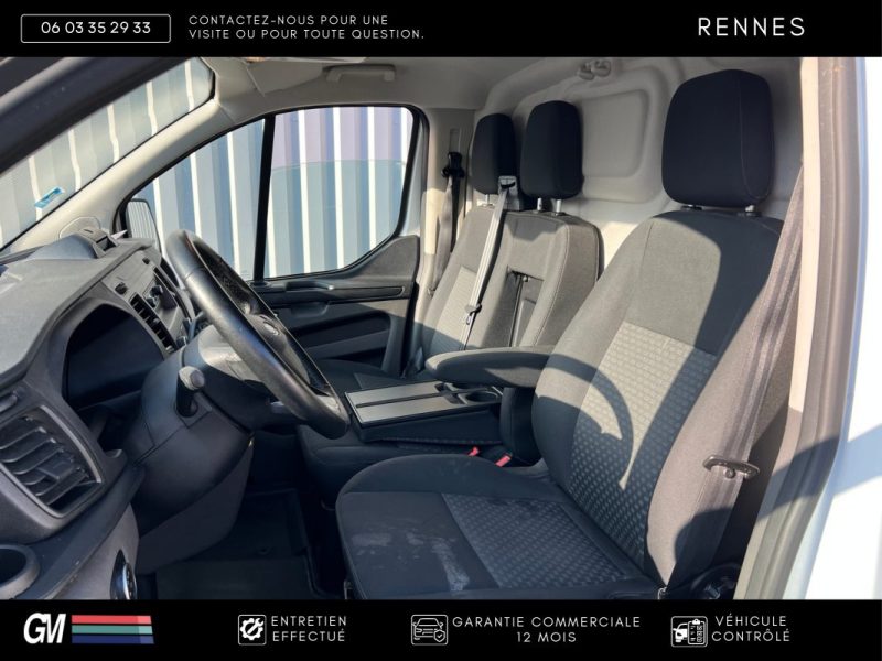 FORD Transit Custom L1H1 2.0 130ch / Bluetooth / Régulateur / TVA récupérable / 1ère main 