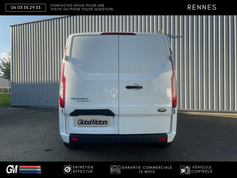 FORD Transit Custom L1H1 2.0 130ch / Bluetooth / Régulateur / TVA récupérable / 1ère main 