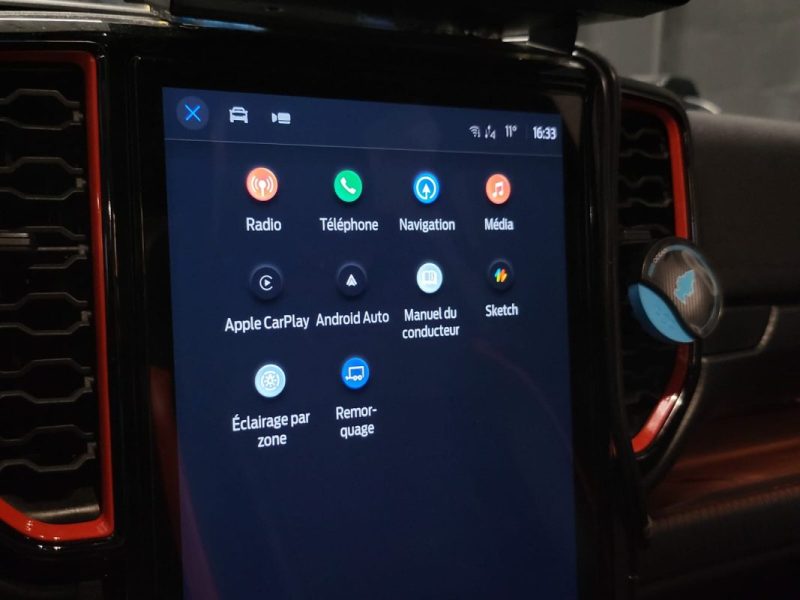 RANGER RAPTOR 2.0 210ch e-AWD A10 PERFORMANCE B&O / 360° / SIÈGES & VOLANT CHAUFF 