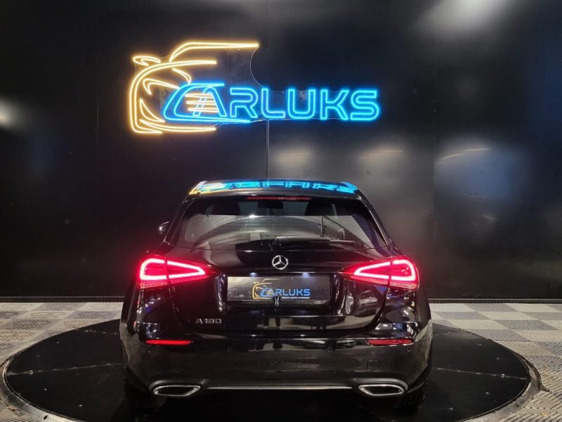 MERCEDES CLASSE A 180 136 PROGRESSIVE LINE SEMI-CUIR / CAMERA / CARPLAY / PACK LUMIERES D'AMBIANCES