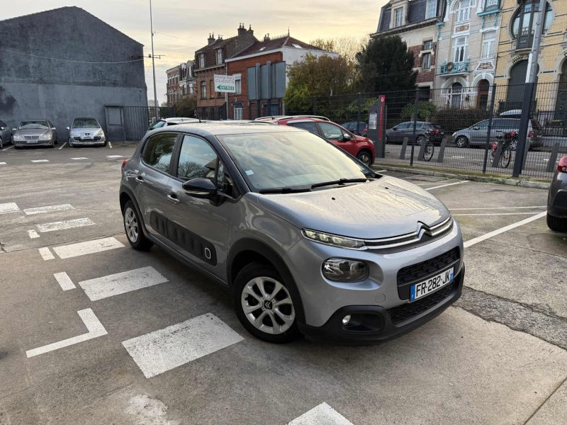 CITROEN C3 III BLUEHDI 100cv FEEL BUSINESS S&S BVM6 - 73.000kms - CARPLAY - GPS