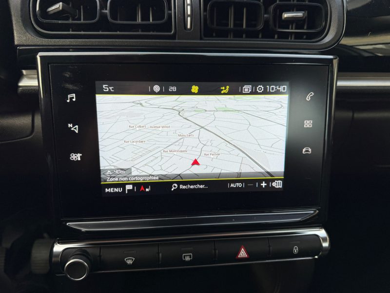 CITROEN C3 III BLUEHDI 100cv FEEL BUSINESS S&S BVM6 - 73.000kms - CARPLAY - GPS