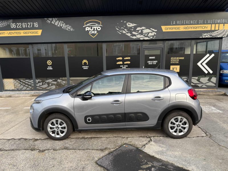 CITROEN C3 III BLUEHDI 100cv FEEL BUSINESS S&S BVM6 - 73.000kms - CARPLAY - GPS