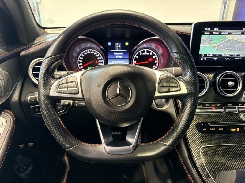 Mercedes GLC Coupe 43 AMG 4MATIC  367ch- Siege alcantara - pack son - Toit ouvrant - attelage