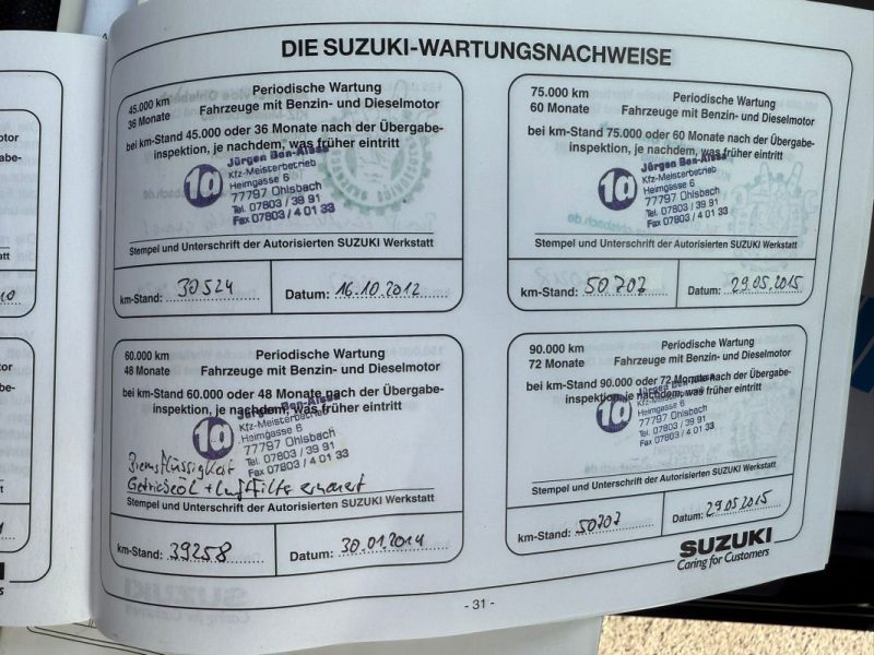 SUZUKI JIMNY VVT JLX 1.3l 85CV 1ERE MAIN 3P