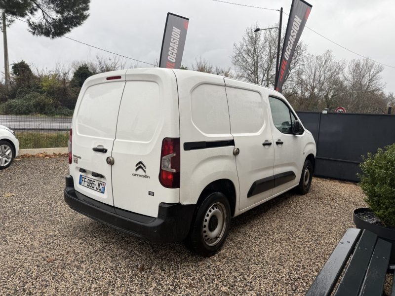 CITROEN BERLINGO M 650 1.6 BLUE HDI 75 3 PLACES CAMÉRA  2019