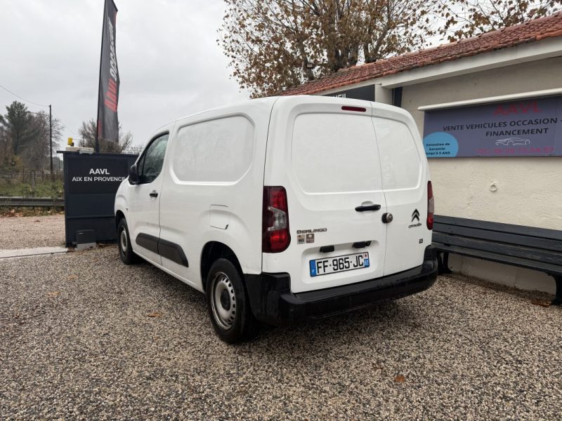 CITROEN BERLINGO M 650 1.6 BLUE HDI 75 3 PLACES CAMÉRA  2019