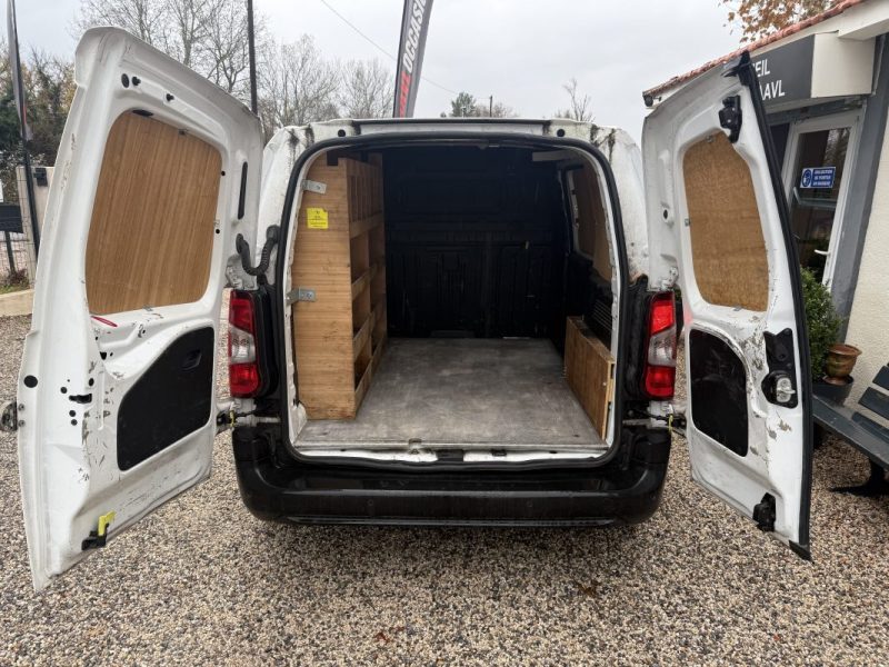 CITROEN BERLINGO M 650 1.6 BLUE HDI 75 3 PLACES CAMÉRA  2019