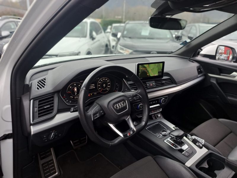 AUDI Q5 2.0 TDI 190CH QUATTRO SLINE GPS VIRTUAL COKCPIT  2018