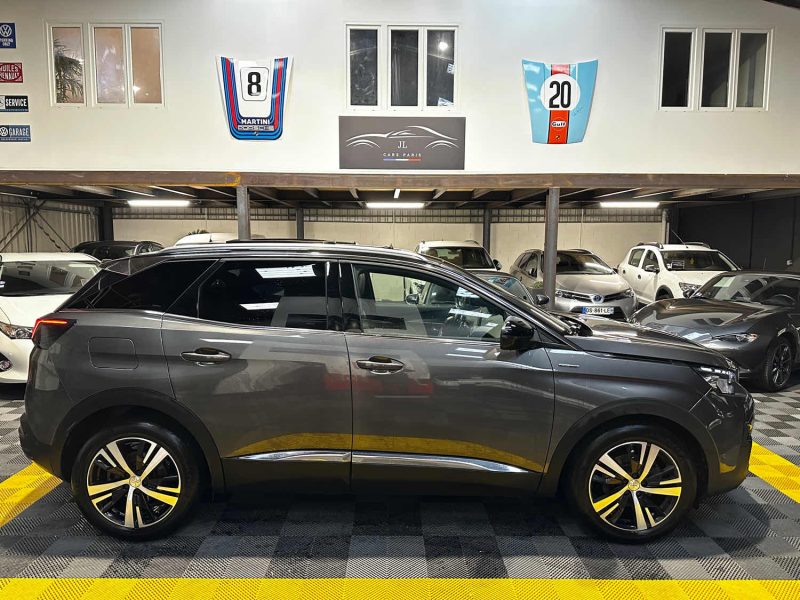 MAGNIFIQUE PEUGEOT 3008 GT LINE 1.6 180 CH (SUIVI D’ENTRETIEN PEUGEOT, SONO FOCAL, TOIT OUVRANT,
