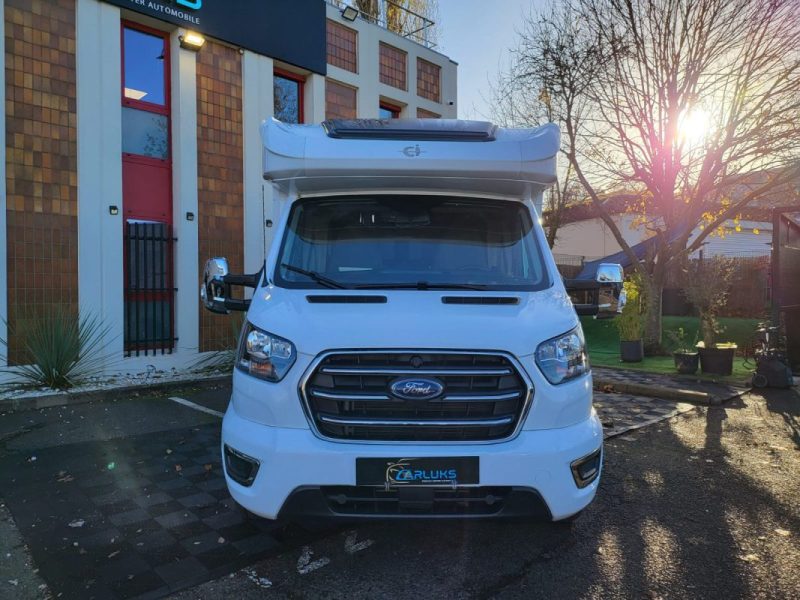 FORD TRANSIT 5 2.0 TDCI HORON 67XT 170CV / ATTELAGE + ROUE DE SECOURS + 2 LIT + TV / 