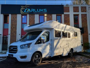 FORD TRANSIT 5 2.0 TDCI HORON 67XT 170 ch / ATTELAGE + ROUE DE SECOURS + 2 LIT + TV / 