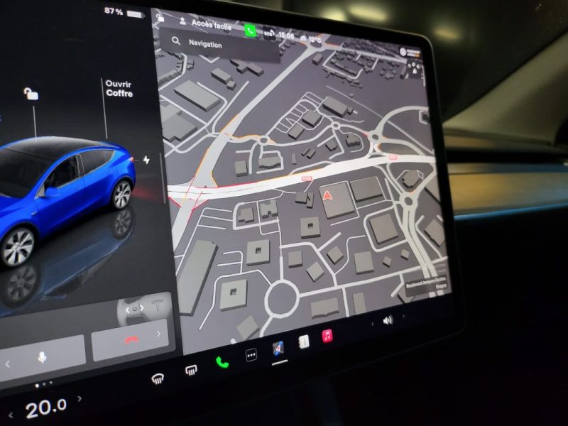 TESLA MODEL Y  PROPULSION 300CV / 1ERE MAIN / USB & USB C / VOLANT CHAUFFANT 2023
