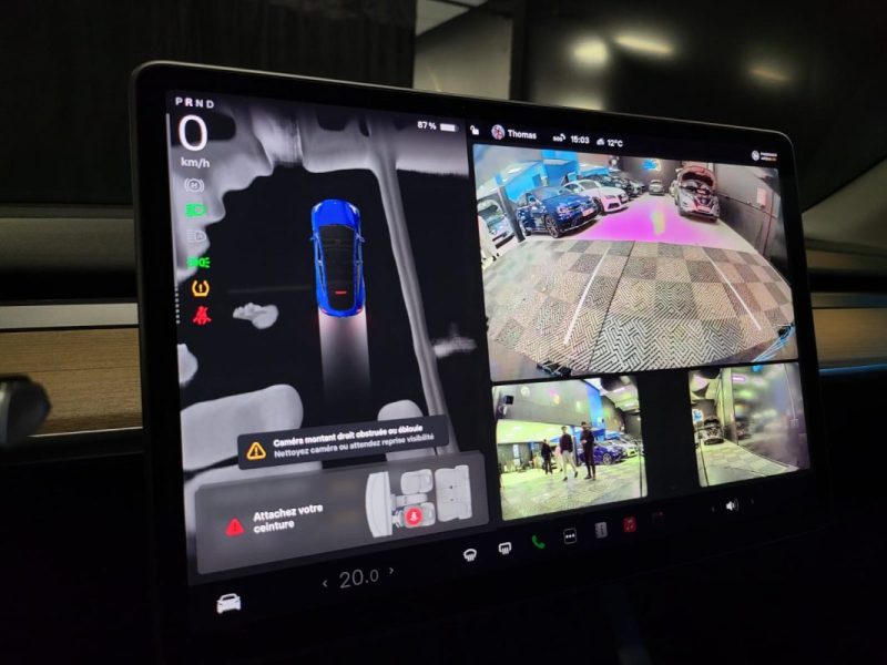 TESLA MODEL Y LONG RANGE AWD PROPULSION 300CV / 1ERE MAIN / USB & USB C / VOLANT CHAUFFANT 2023