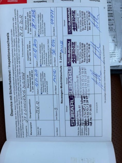 SUBARU FORESTER III 2.0d 147CV XS AWD