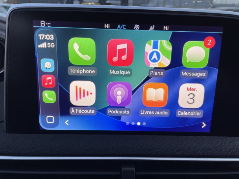 PEUGEOT 5008 II 1.6 BLUEHDI 120CH ALLURE  EAT6 7 PLACES GARANTIE 3/12 MOIS 2017