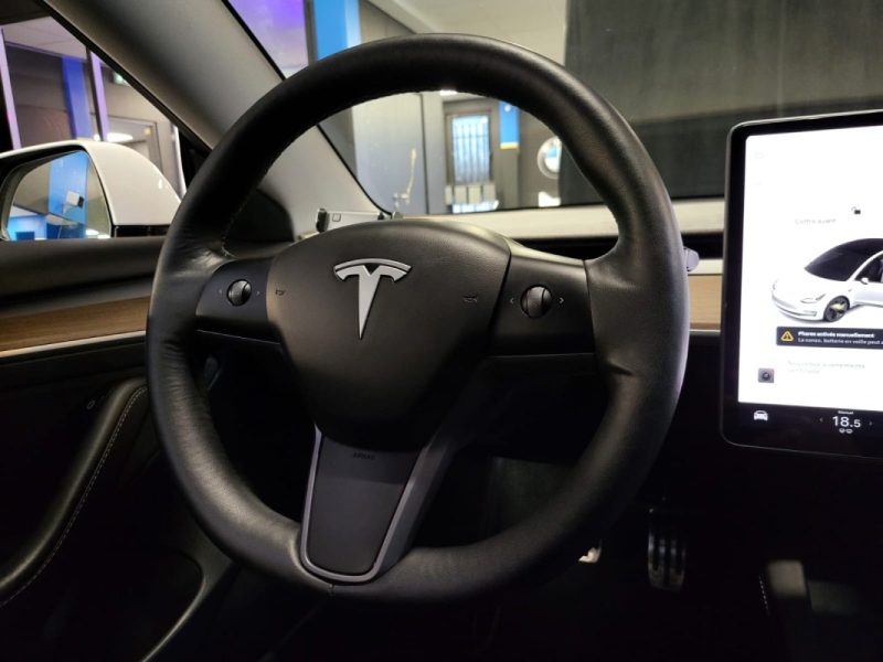 TESLA MODEL 3 LONG RANGE DUAL MOTOR FSD3 BATTERIE NEUVE + 4 PNEU NEUF / POMPE CHALEUR