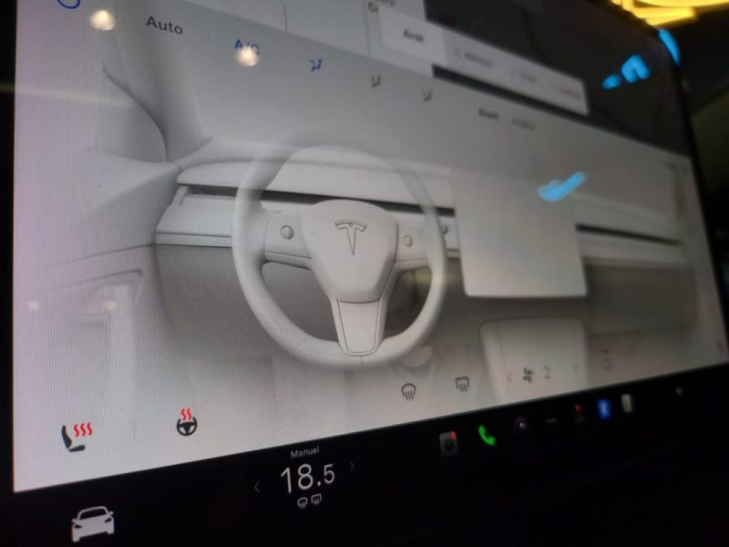 TESLA MODEL 3 LONG RANGE DUAL MOTOR FSD3 BATTERIE NEUVE + 4 PNEU NEUF / POMPE CHALEUR