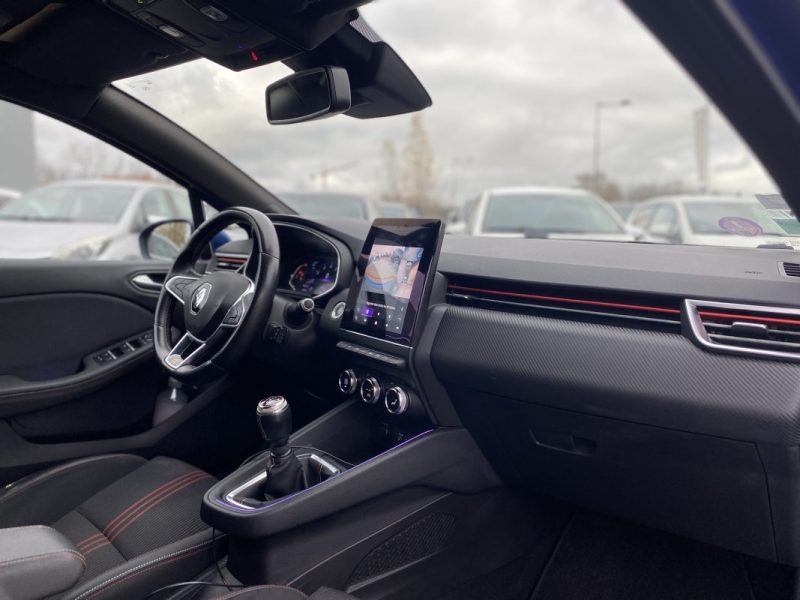 RENAULT CLIO V 1.0 TCE 100CH RS LINE / CarPlay - Caméra 360° - Entretien Renault