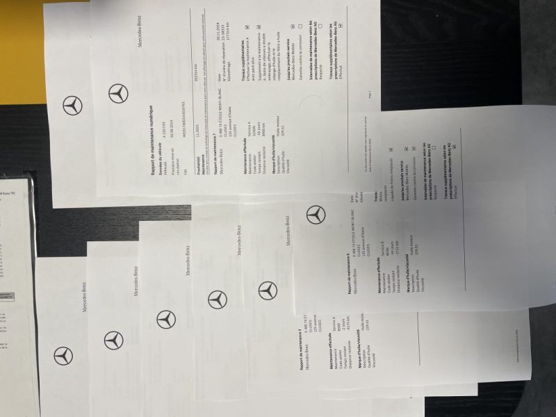 MERCEDES CLASSE A 220 CDI 170 CV BVA FASCINATION / AMGLINE (W176) 2014 ENTRETIEN COMPLET MERCEDES 