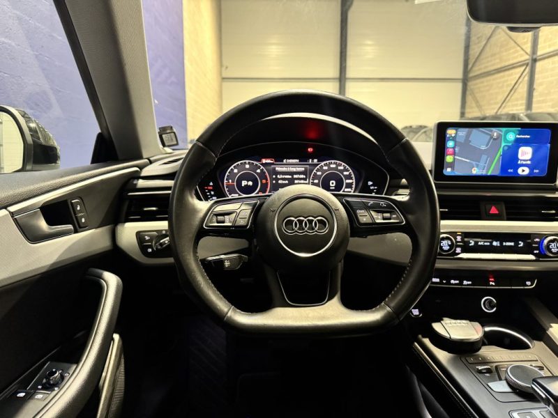 AUDI A5 2.0 TDI 190CH DESIGN LUXE S TRONIC 7 - DISTRI NEUVE / SUIVI COMPLET