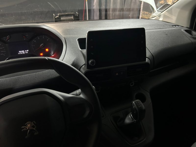 PEUGEOT PARTNER STANDARD 650KG BLUEHDI 100CH S&S BVM5 PREMIUM 8325€ HT