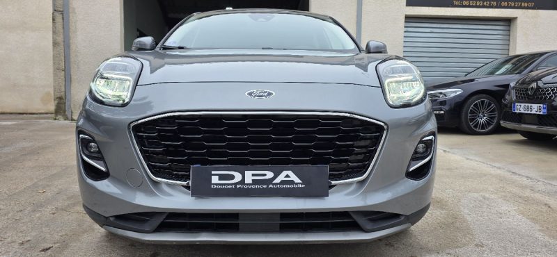 FORD PUMA 1.0 FLEXIFUEL 125CH MHEV  TITANIUM / TOIT OUVRANT / ATTELAGE / 1er Main