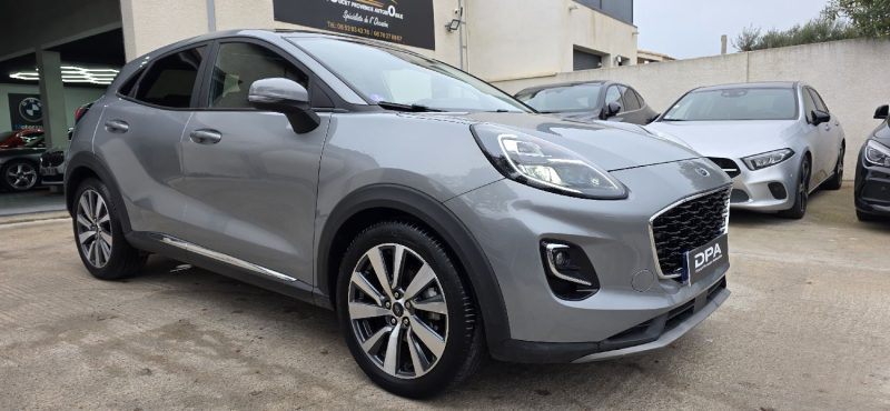 FORD PUMA 1.0 FLEXIFUEL 125CH MHEV  TITANIUM / TOIT OUVRANT / ATTELAGE / 1er Main