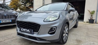 FORD PUMA 1.0 FLEXIFUEL 125CH MHEV  TITANIUM / TOIT OUVRANT / ATTELAGE / 1er Main