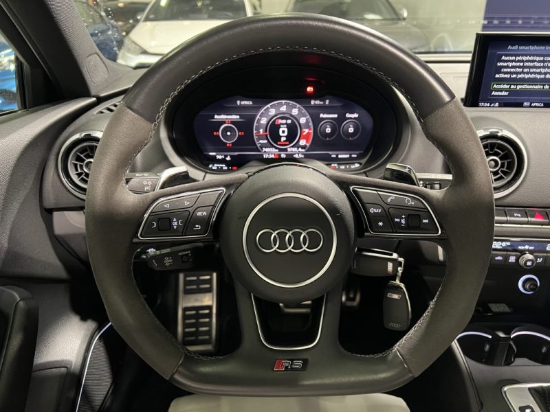 AUDI RS3  SPORTBACK 2.5 TFSI 400 S TRONIC 7 QUATTRO / TOIT OUVRANT / ENTRETIEN COMPLET AUDI 