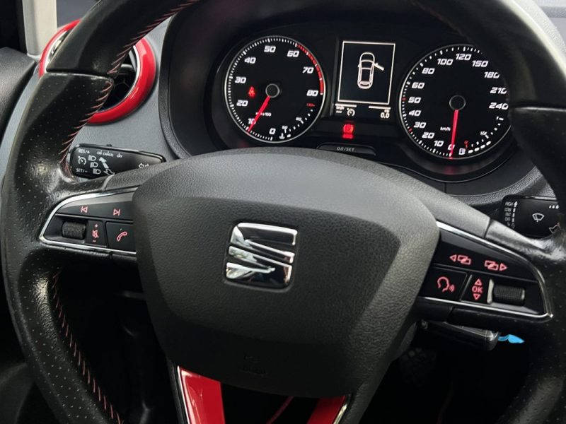 SEAT IBIZA 4 IV PHASE 2 FR SC 1.2 TSI 110 Cv APPLE & ANDROID FEUX LEDS ECRAN TACTILE - GARANTIE 1 AN