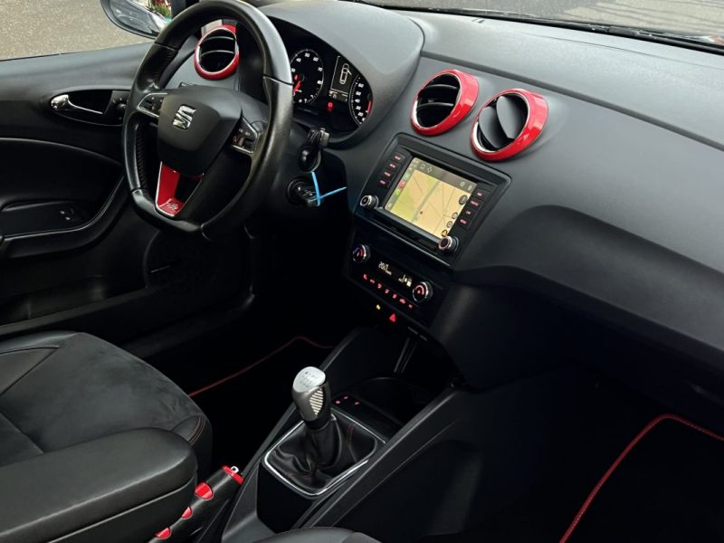 SEAT IBIZA 4 IV PHASE 2 FR SC 1.2 TSI 110 Cv APPLE & ANDROID FEUX LEDS ECRAN TACTILE - GARANTIE 1 AN