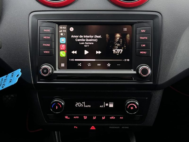 SEAT IBIZA 4 IV PHASE 2 FR SC 1.2 TSI 110 Cv APPLE & ANDROID FEUX LEDS ECRAN TACTILE - GARANTIE 1 AN