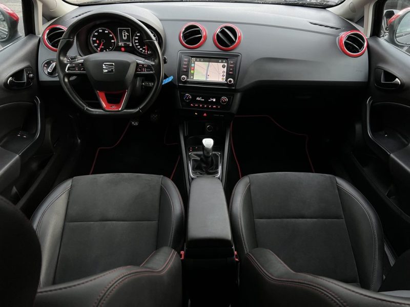 SEAT IBIZA 4 IV PHASE 2 FR SC 1.2 TSI 110 Cv APPLE & ANDROID FEUX LEDS ECRAN TACTILE - GARANTIE 1 AN