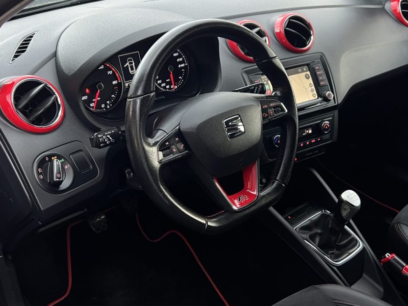 SEAT IBIZA 4 IV PHASE 2 FR SC 1.2 TSI 110 Cv APPLE & ANDROID FEUX LEDS ECRAN TACTILE - GARANTIE 1 AN