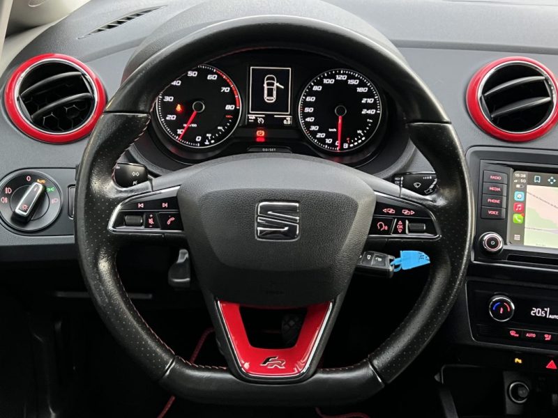 SEAT IBIZA 4 IV PHASE 2 FR SC 1.2 TSI 110 Cv APPLE & ANDROID FEUX LEDS ECRAN TACTILE - GARANTIE 1 AN
