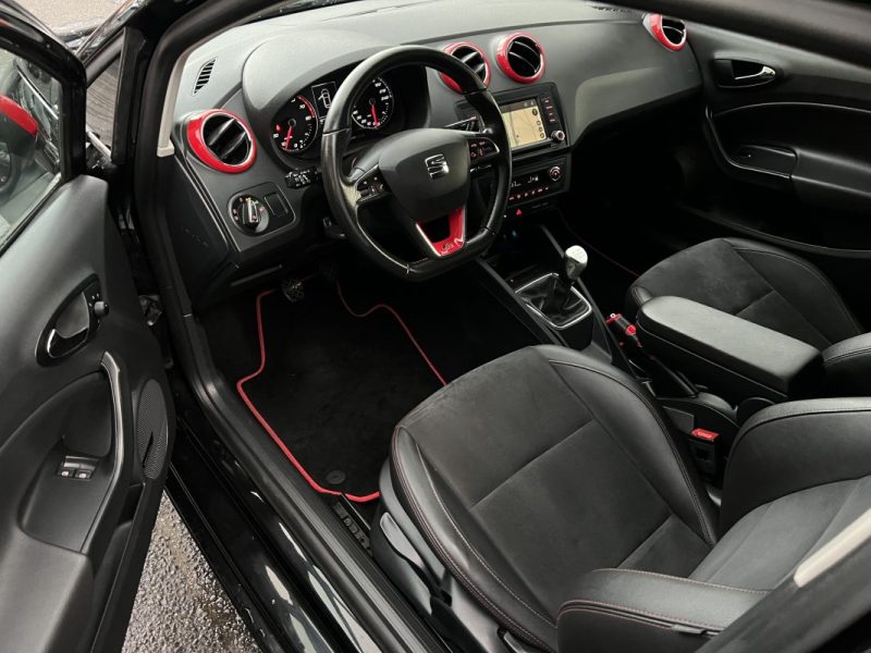SEAT IBIZA 4 IV PHASE 2 FR SC 1.2 TSI 110 Cv APPLE & ANDROID FEUX LEDS ECRAN TACTILE - GARANTIE 1 AN