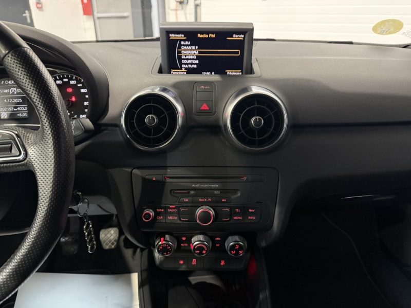 AUDI A1 1.6 TDI 105 S-LINE / SUIVI D'ENTRETIEN / COURROIE DE DISTRIBUTION OK 