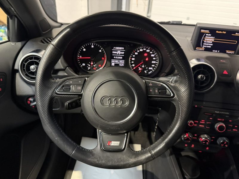 AUDI A1 1.6 TDI 105 S-LINE / SUIVI D'ENTRETIEN / COURROIE DE DISTRIBUTION OK 