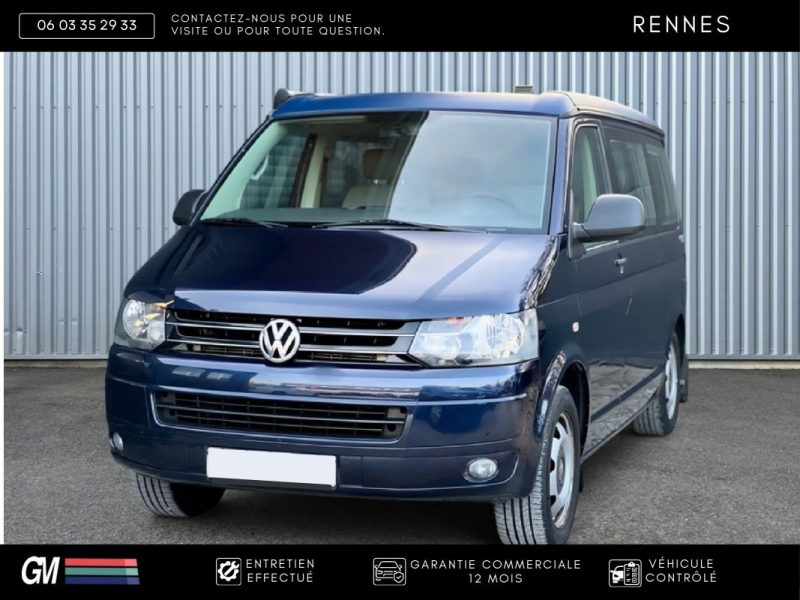 VW Transporter T5 California Beach / 5 places / Clim / 2.0 TDI / Garantie 12 mois
