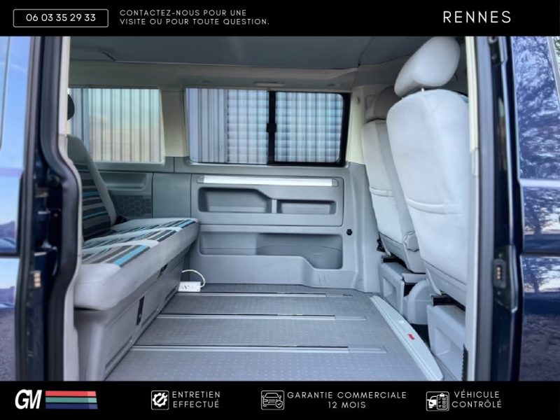 VW Transporter T5 California Beach / 5 places / Clim / 2.0 TDI / Garantie 12 mois
