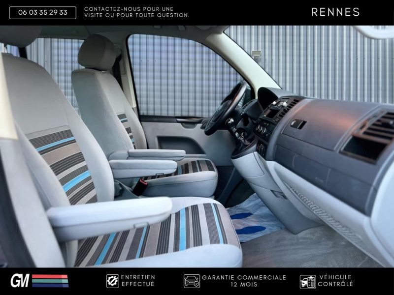 VW Transporter T5 California Beach / 5 places / Clim / 2.0 TDI / Garantie 12 mois
