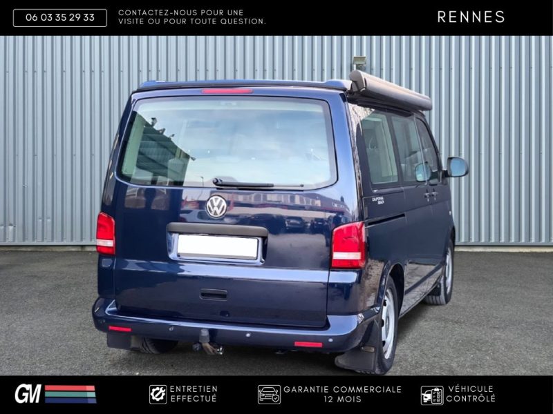VW Transporter T5 California Beach / 5 places / Clim / 2.0 TDI / Garantie 12 mois