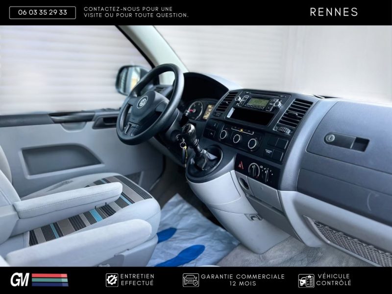 VW Transporter T5 California Beach / 5 places / Clim / 2.0 TDI / Garantie 12 mois
