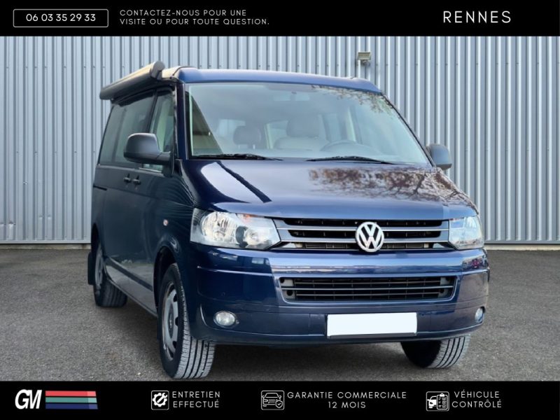 VW Transporter T5 California Beach / 5 places / Clim / 2.0 TDI / Garantie 12 mois