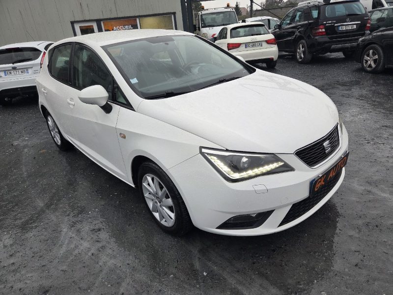 SEAT IBIZA IV 1.2 60CH REFERENCE 2013 125000 km 