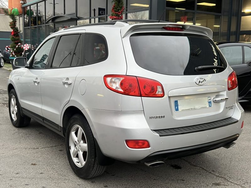 HYUNDAI SANTA FE II 2.2 CRDI 155 Cv 2WD 1ERE MAIN / INTERIEUR CUIR 50 100 Kms - GARANTIE 1 AN