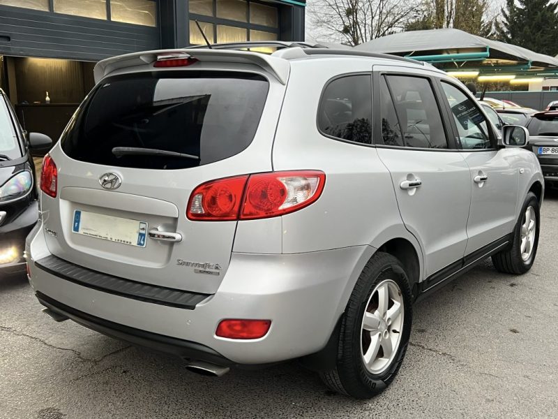 HYUNDAI SANTA FE II 2.2 CRDI 155 Cv 2WD 1ERE MAIN / INTERIEUR CUIR 50 100 Kms - GARANTIE 1 AN