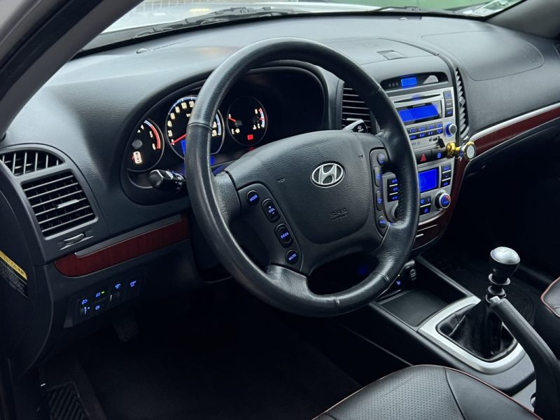 HYUNDAI SANTA FE II 2.2 CRDI 155 Cv 2WD 1ERE MAIN / INTERIEUR CUIR 50 100 Kms - GARANTIE 1 AN